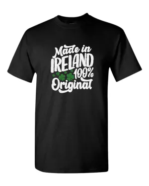 Made in Ireland 100% original T-shirt St Patrick's day tees