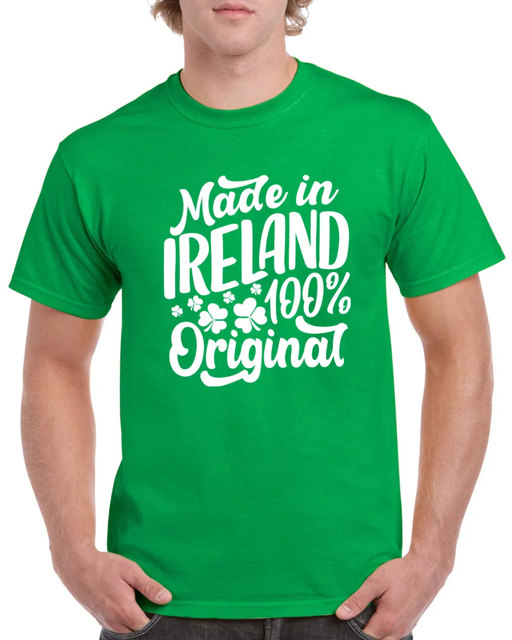 Made in Ireland 100% original T-shirt St Patrick's day tees