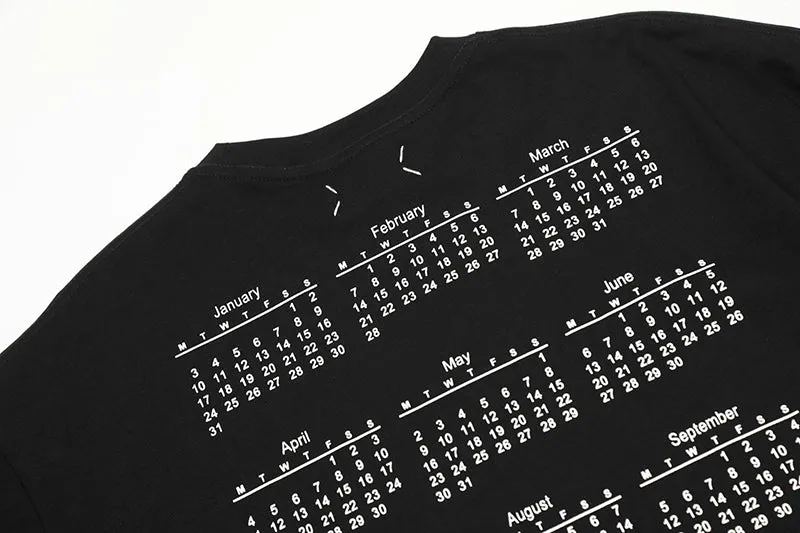 Maison Margiela Digital Letter Logo T-Shirts