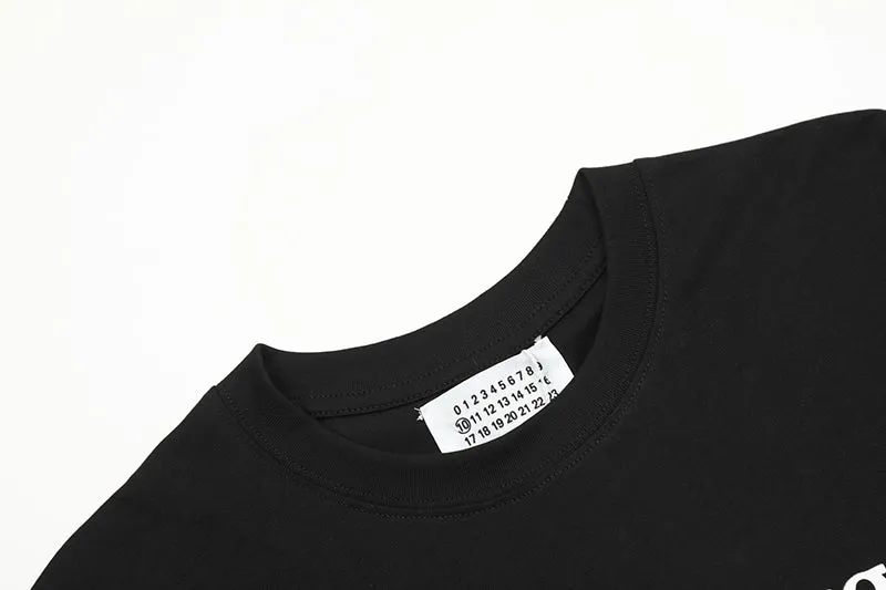 Maison Margiela Digital Letter Logo T-Shirts