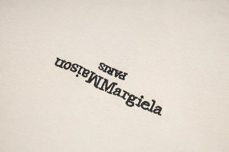 Maison Margiela Letter Logo T-Shirts