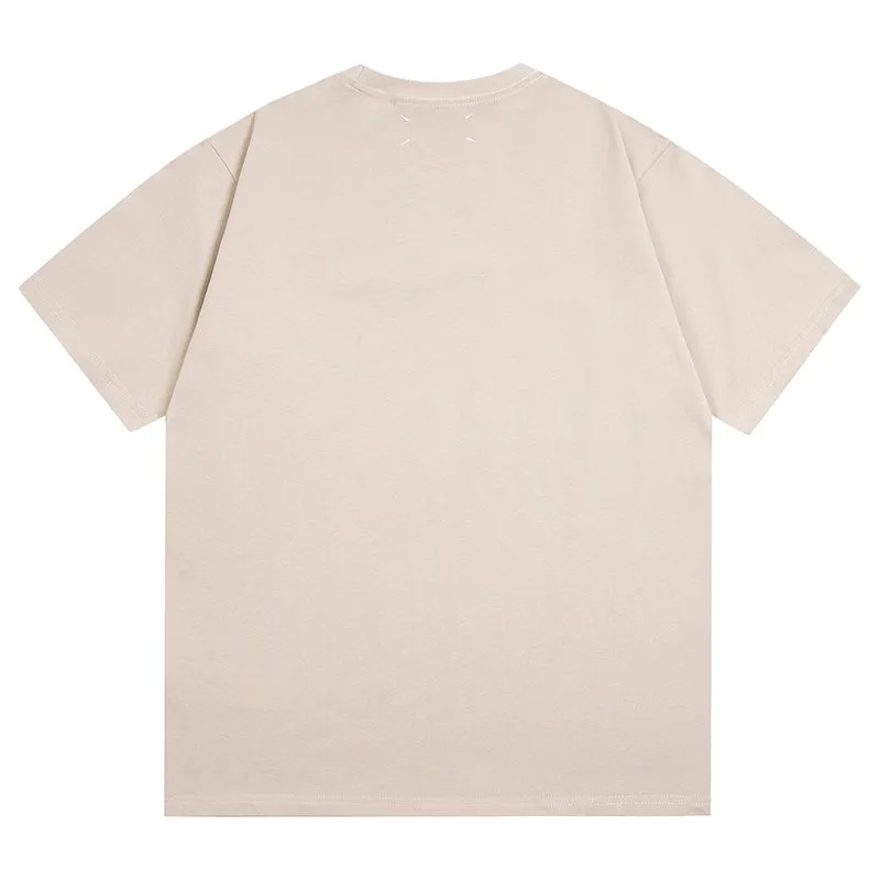 Maison Margiela Letter Logo T-Shirts