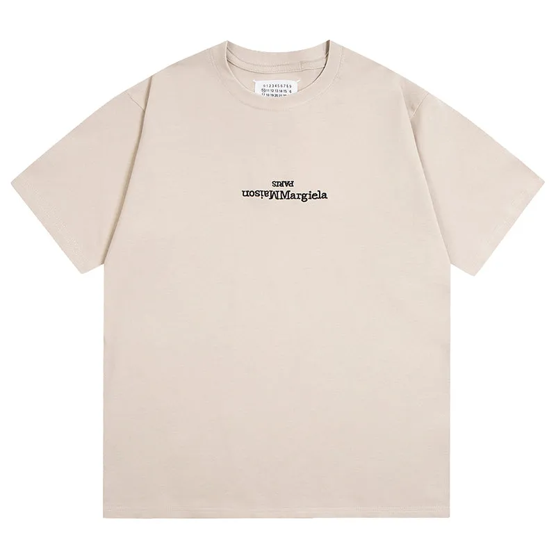 Maison Margiela Letter Logo T-Shirts
