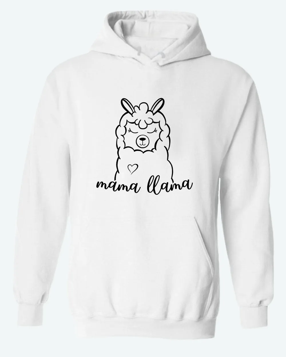 Mama llama hoodie
