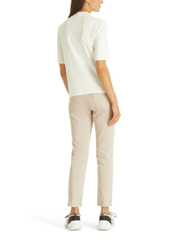 MarcCain Jersey Top with Press Studs tc4818j14