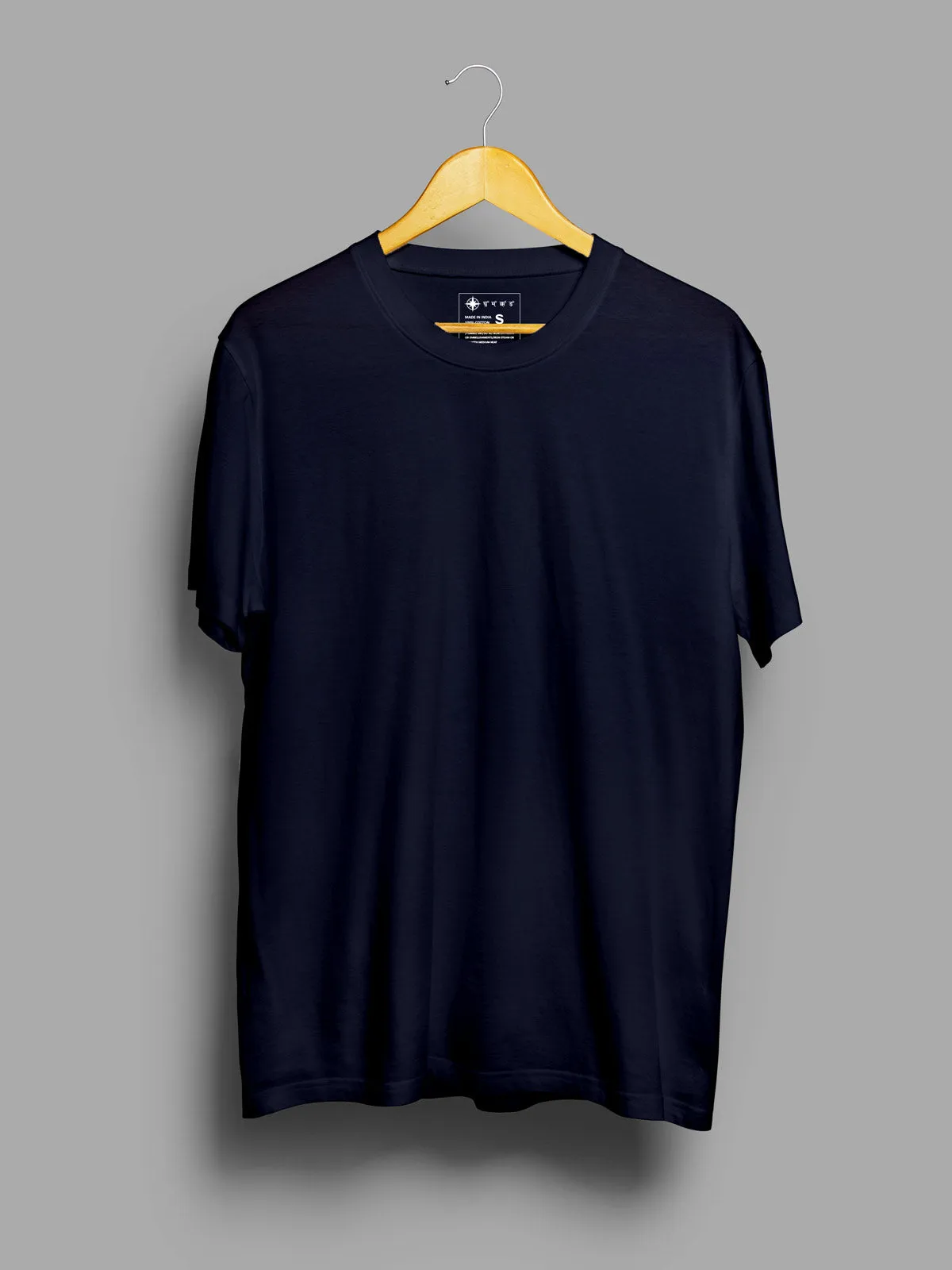 Maroon, Soft pink & Midnight blue Combo T shirts | Pack of 3