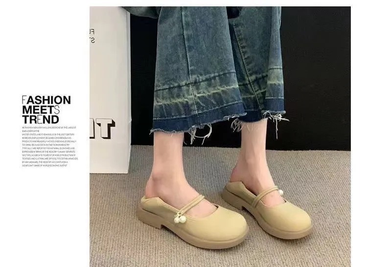 Mary Jane Pumps Dual-purpose Gentle Comfortable Casual Shoes