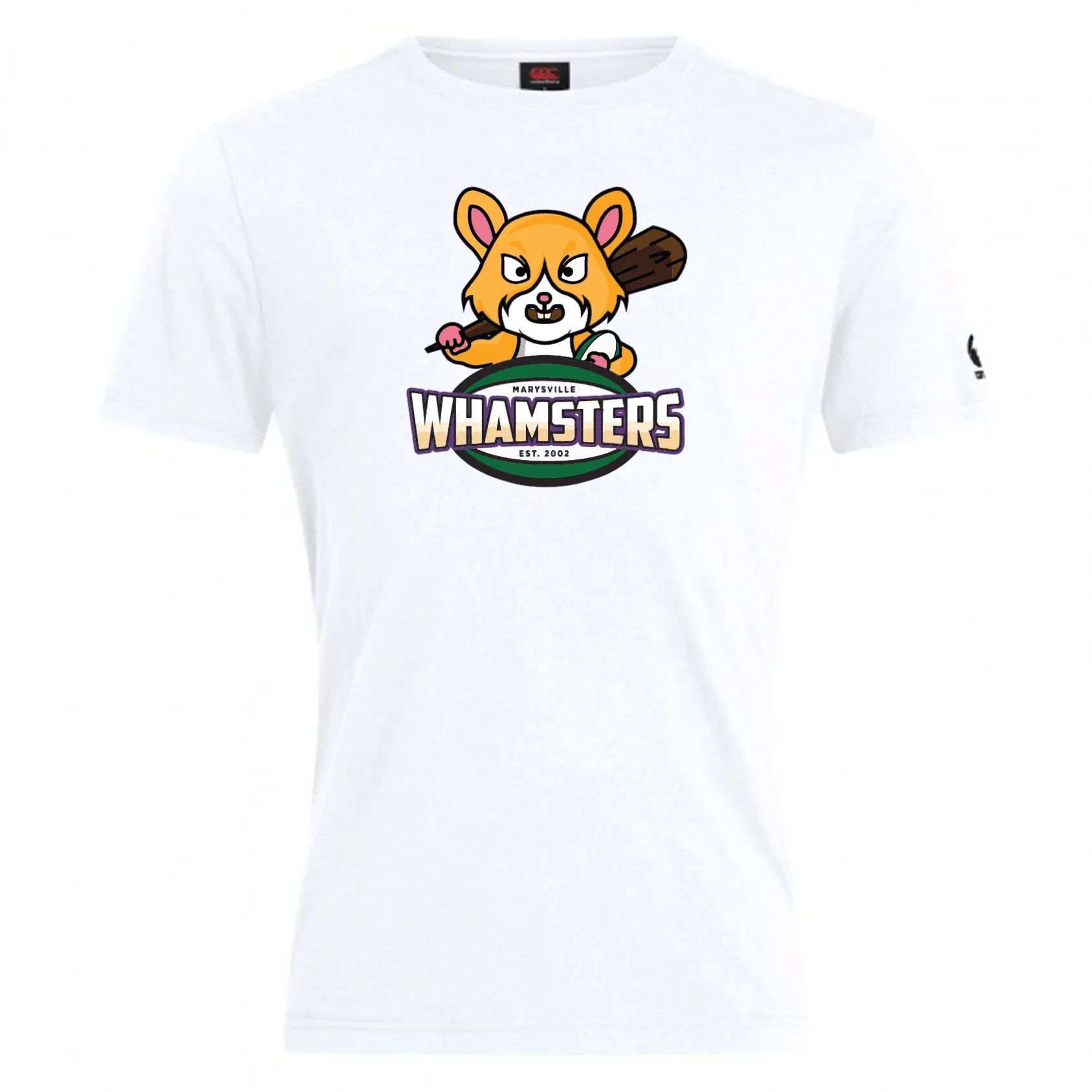 Maryville Whamsters Rugby Club Plain Tee by Canterbury