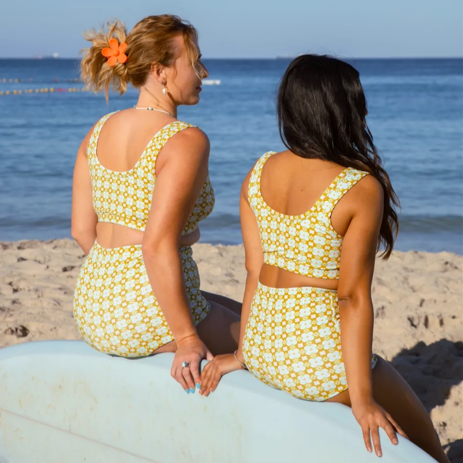 Matilda Shorts - Beach Blossom