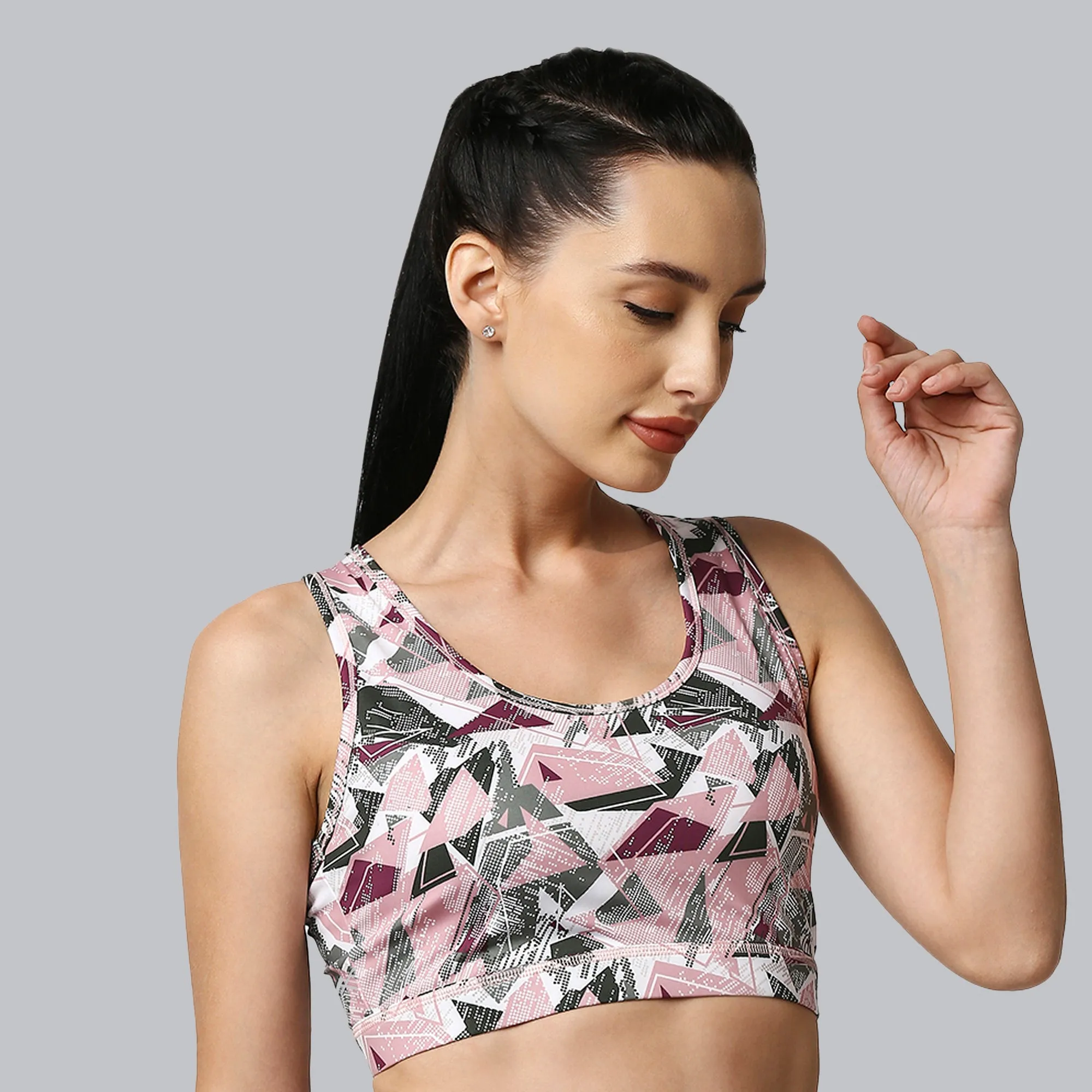 Medium Impact Racerback Sports Bra