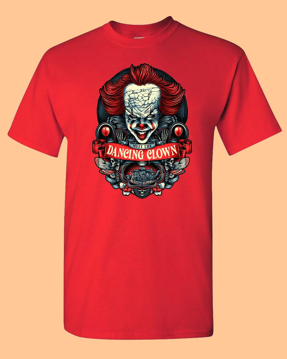 Meet the dancing clown T-shirt, Horror Movie T-shirt, Halloween T-shirt