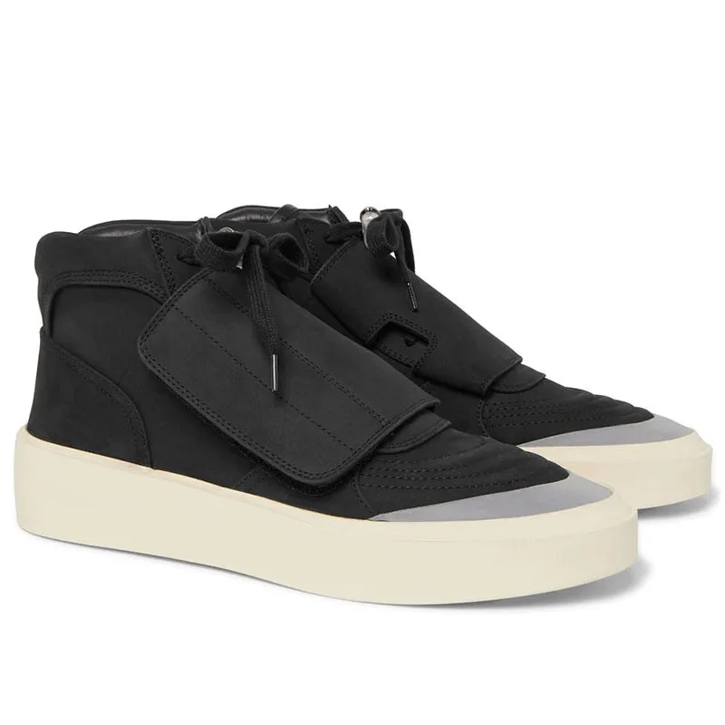 Men  Hook Loop High Top Thick Platform Sneakers