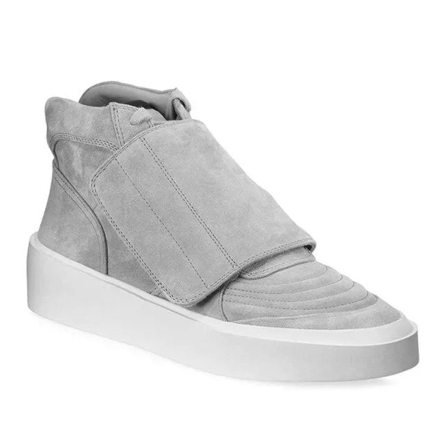 Men  Hook Loop High Top Thick Platform Sneakers