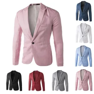Men's Casual Suit Jacket/Many Color Options