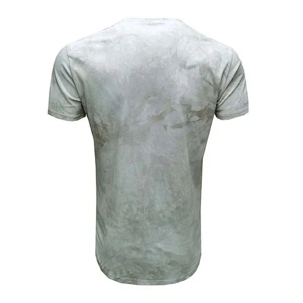 MEN'S CASUAL TIE DYE ROUND NECK SHORT SLEEVED T-SHIRT