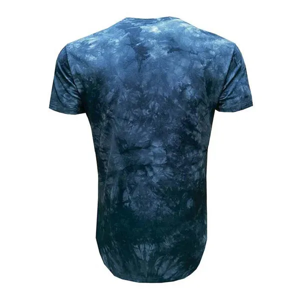 MEN'S CASUAL TIE DYE ROUND NECK SHORT SLEEVED T-SHIRT