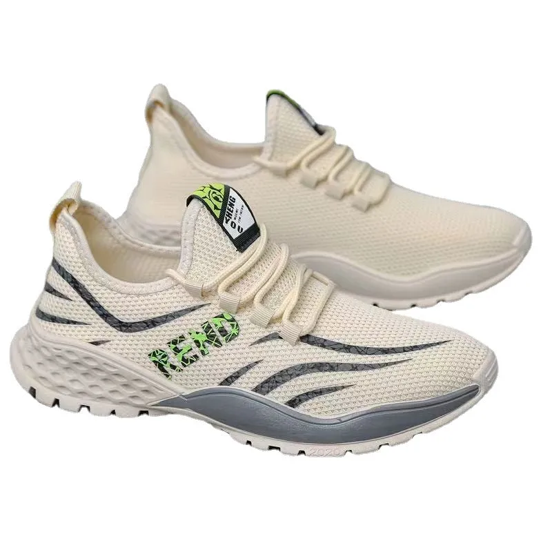 Men's Height Increasing Daddy Breathable Running Korean Style Casual Shoes