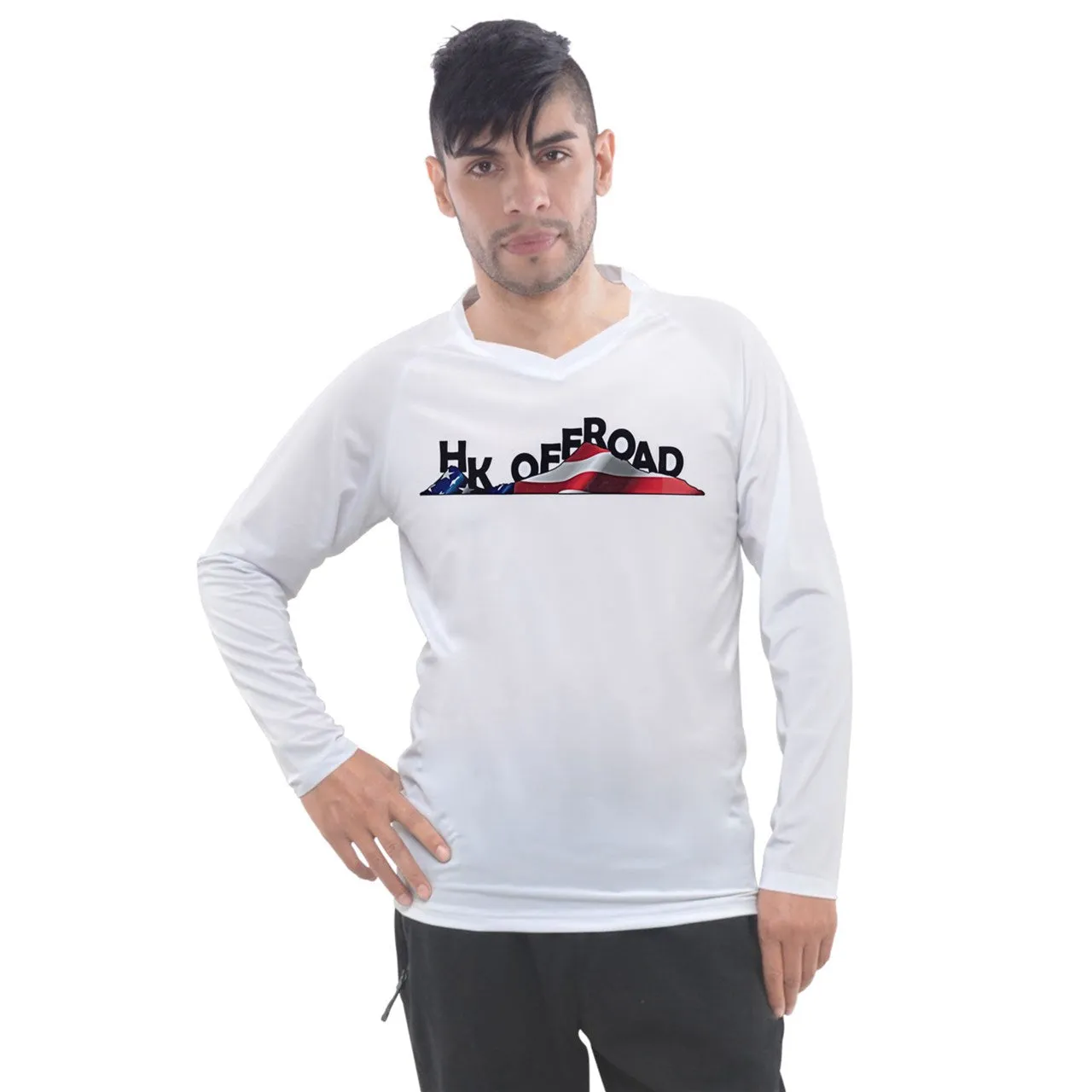 Men's Pique Long Sleeve Tee