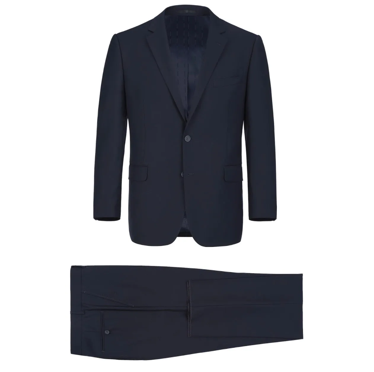 Men's Renoir Two Piece Dark Navy Classic Fit Suit