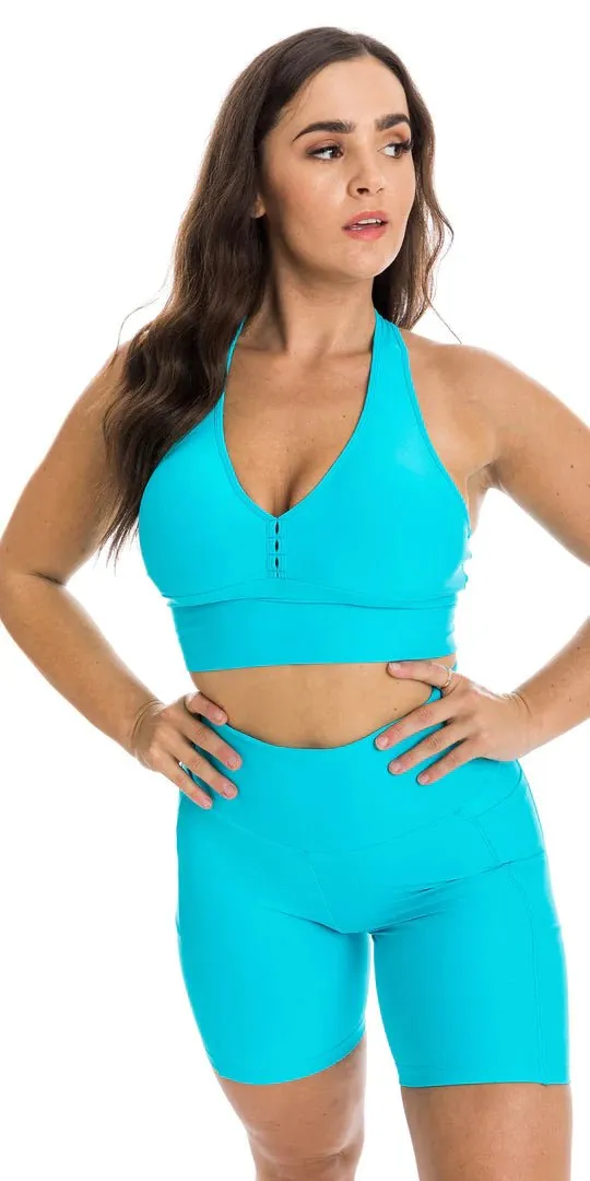Miami Eco Midi Shorts with Pockets
