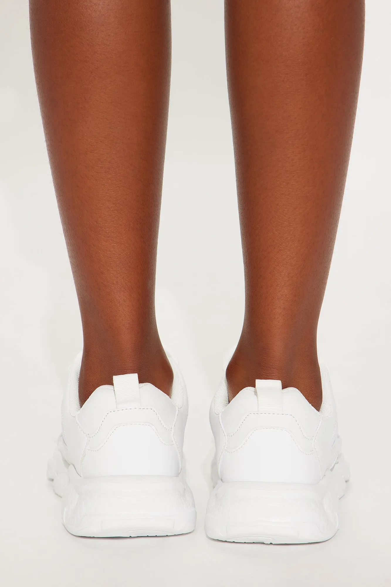 Mini Leave You Guessing Sneakers - White
