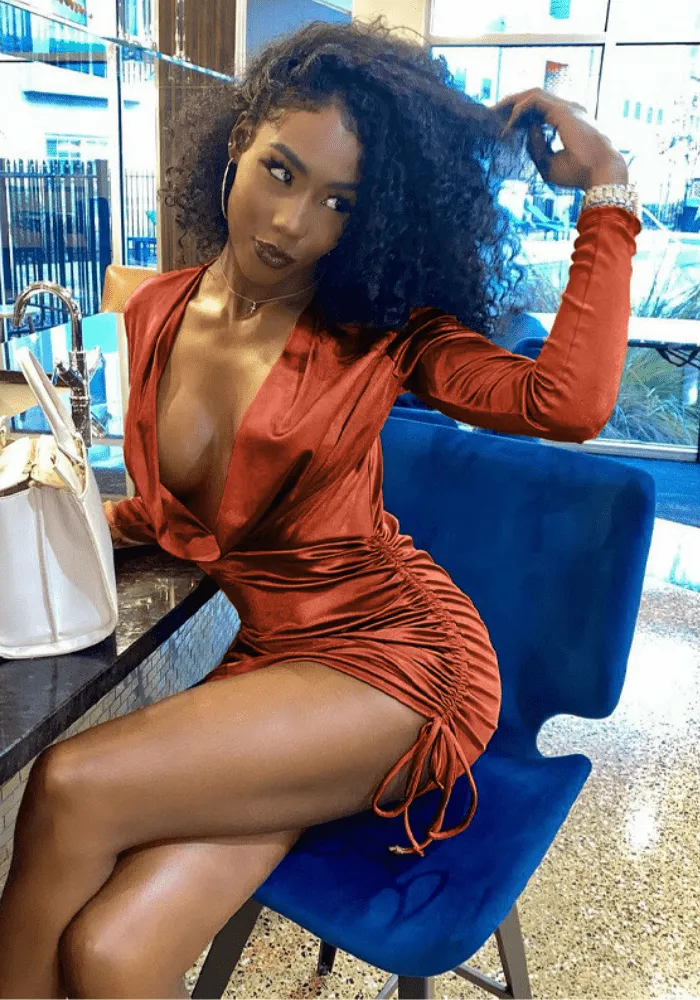 Mini Long Sleeve Dress