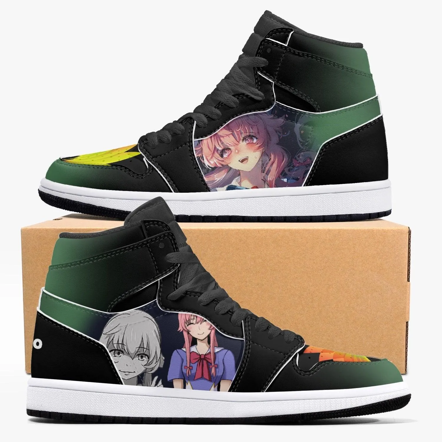 Mirai Nikki Yuno Gasai JD1 Anime Shoes