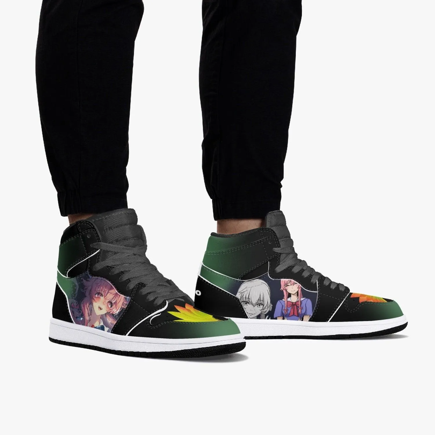 Mirai Nikki Yuno Gasai JD1 Anime Shoes