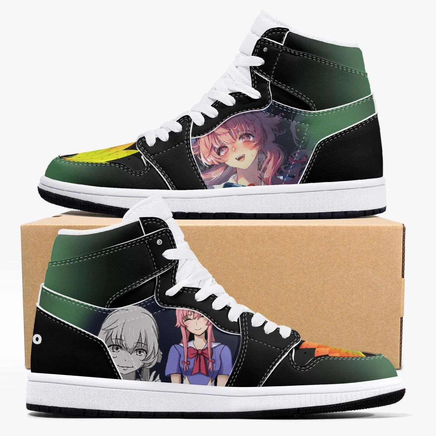 Mirai Nikki Yuno Gasai JD1 Anime Shoes