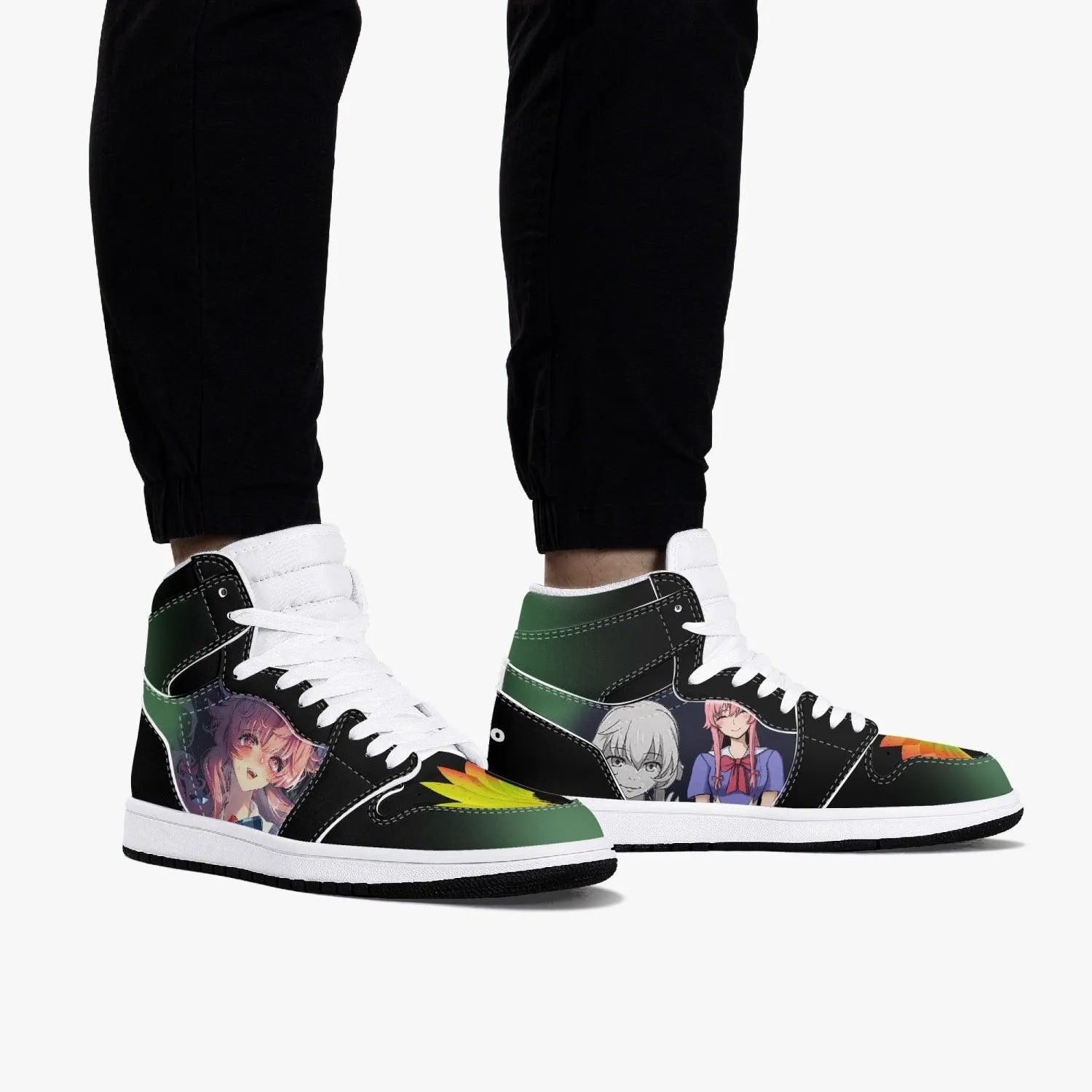 Mirai Nikki Yuno Gasai JD1 Anime Shoes