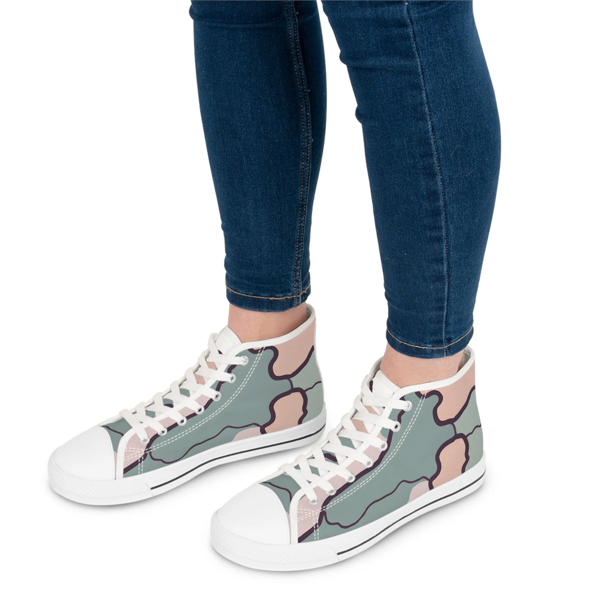 Mitri Charlotte - Women's High-Top Sneakers