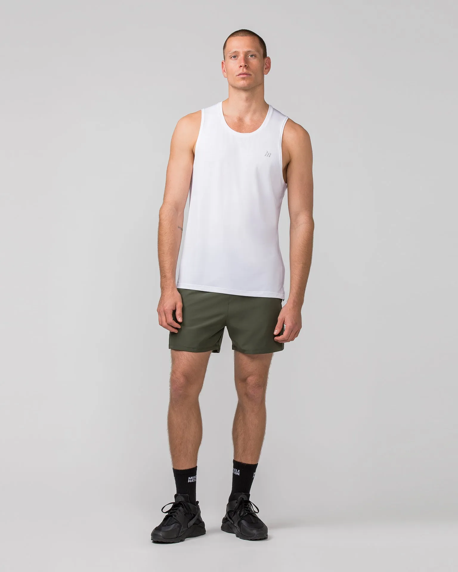 MN Active Running Tank - White
