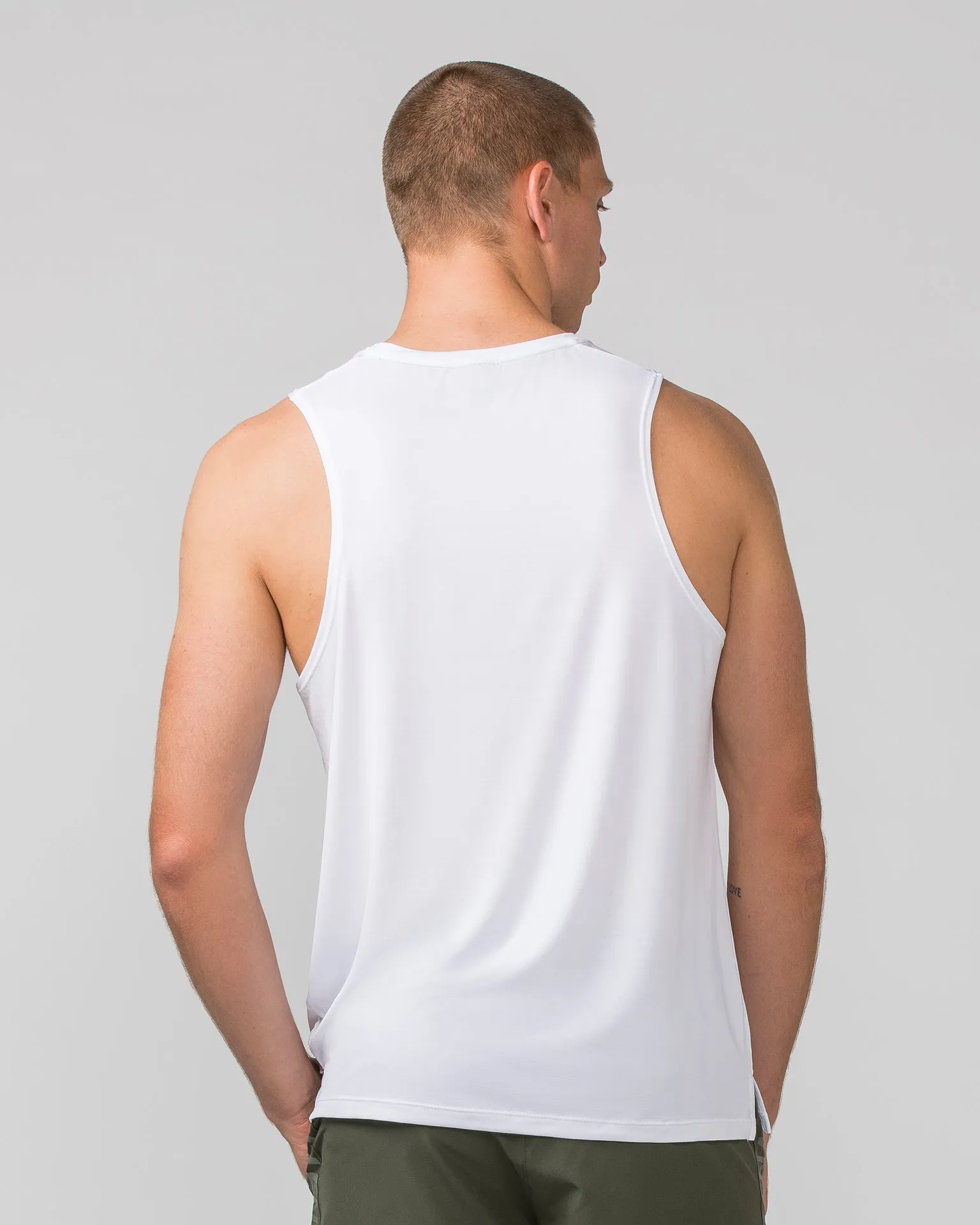 MN Active Running Tank - White