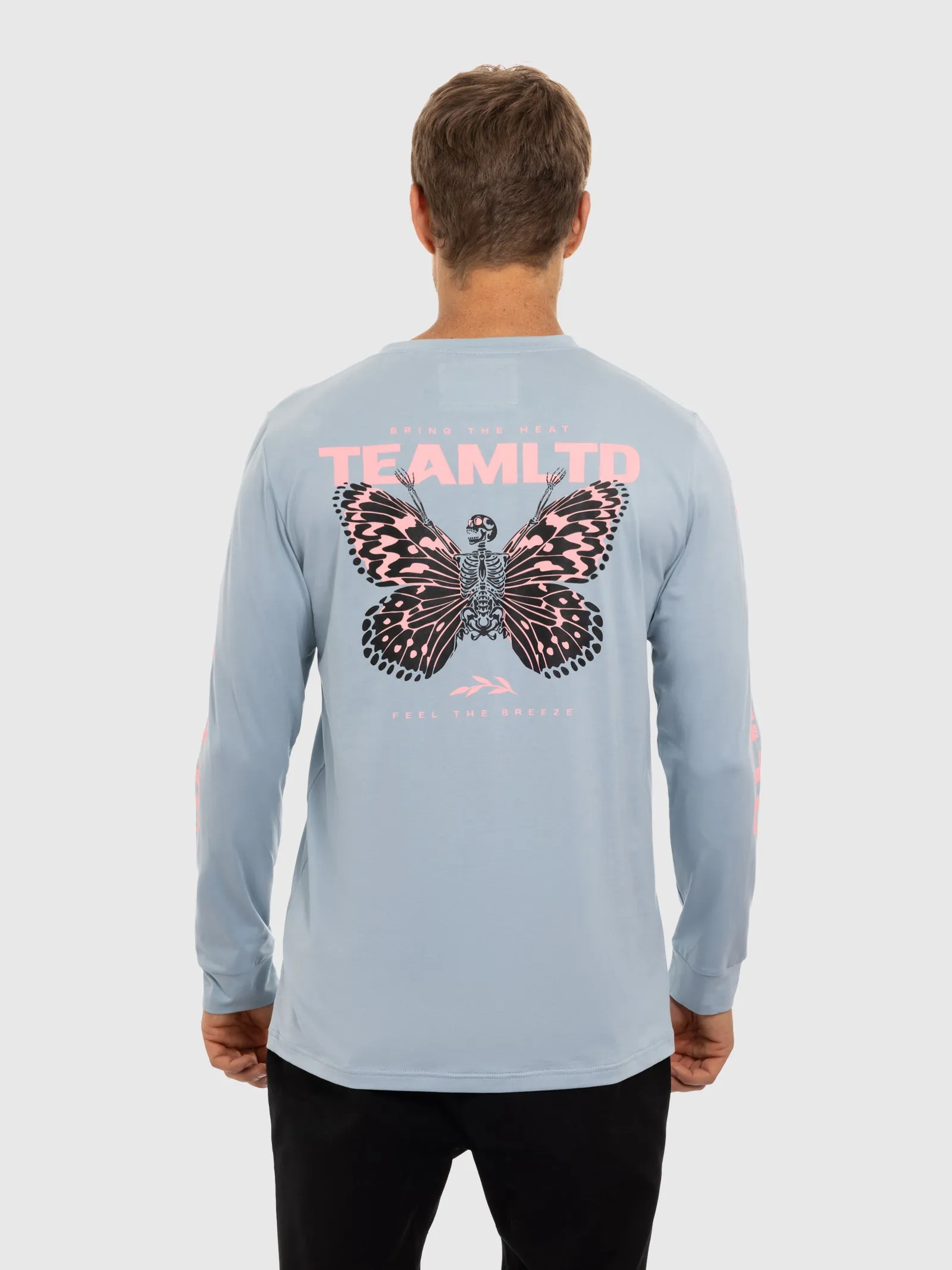 Monarch Long Sleeve Tee - Blue