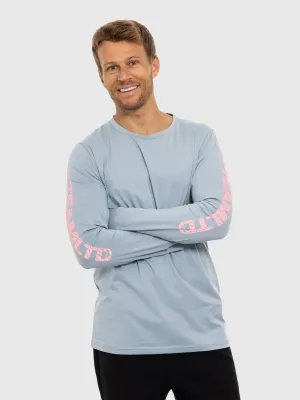 Monarch Long Sleeve Tee - Blue