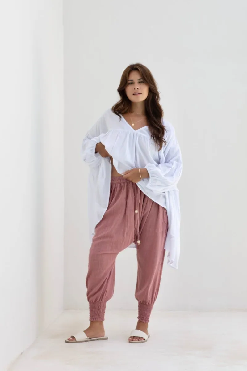 Moroccan Pant - Pink Clay