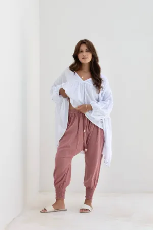Moroccan Pant - Pink Clay