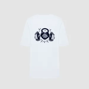 Motion Boyfriend Graphic Club Tee - White