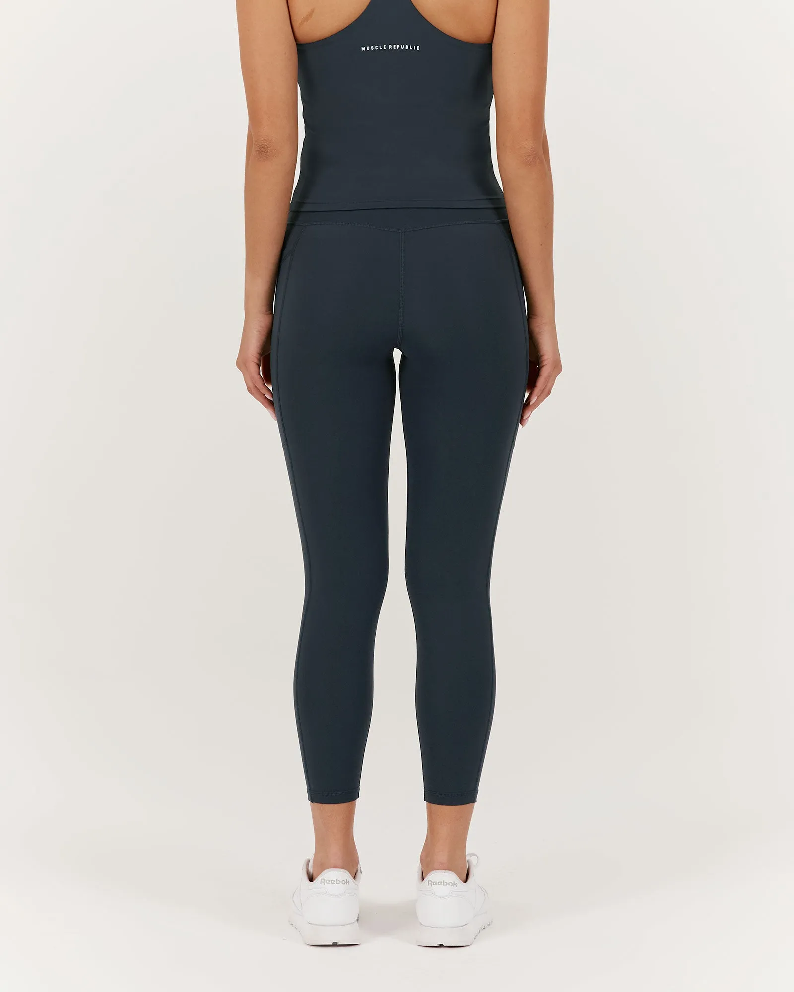 MOTION POCKET LEGGINGS 24" - STORM