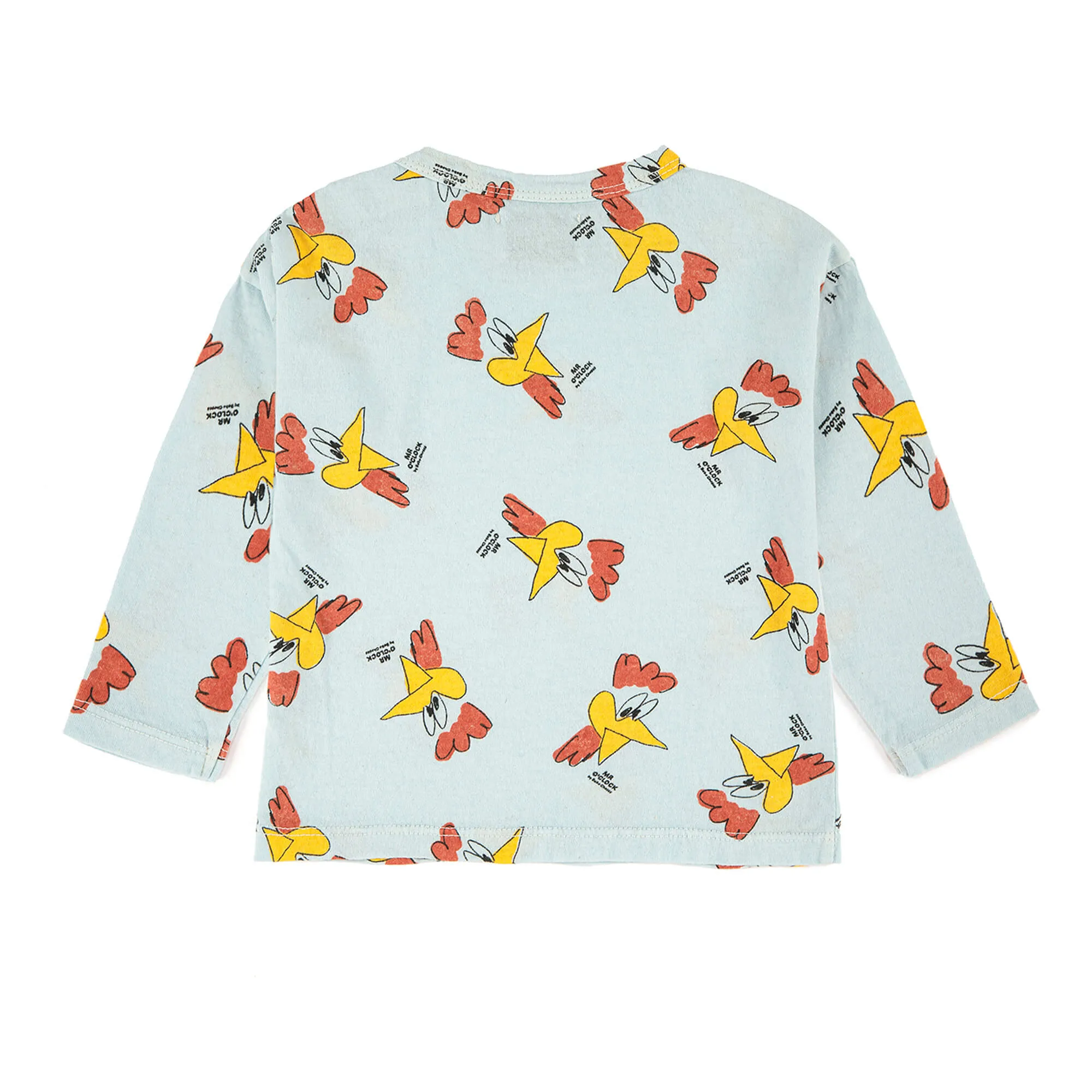 Mr. O´Clock All Over Long Sleeve T-Shirt aus 100% Bio-Baumwolle