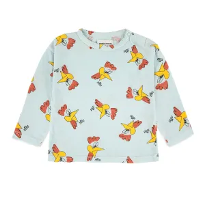 Mr. O´Clock All Over Long Sleeve T-Shirt aus 100% Bio-Baumwolle