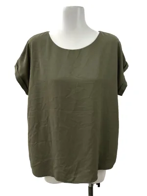 Mud Green Round Neck Top LB
