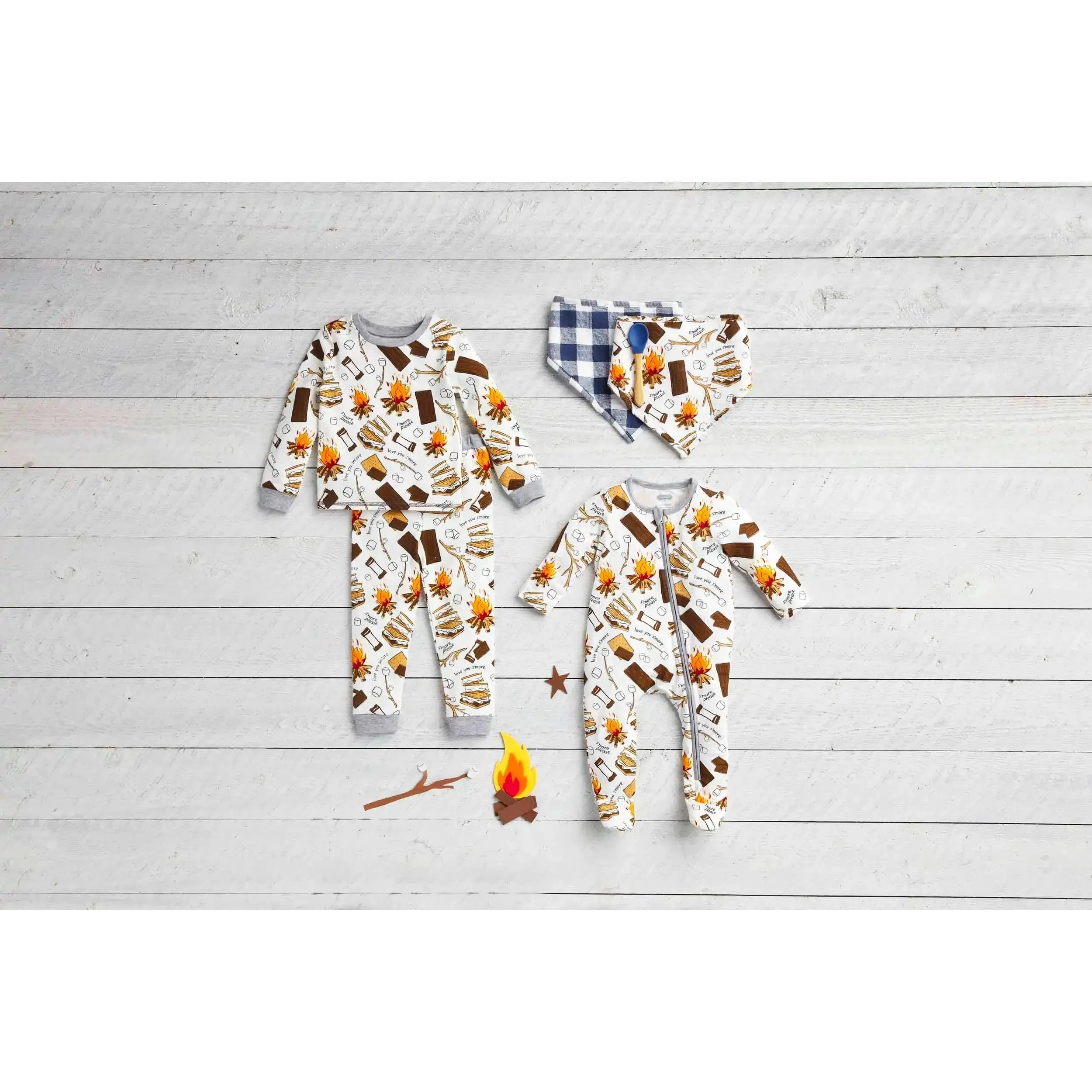 Mud Pie S'mores Pajama Set