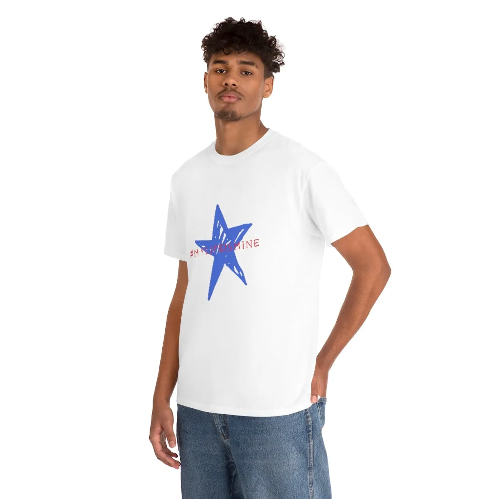 My life is mine Tシャツ（ブルー星）ユニセックス男女兼用