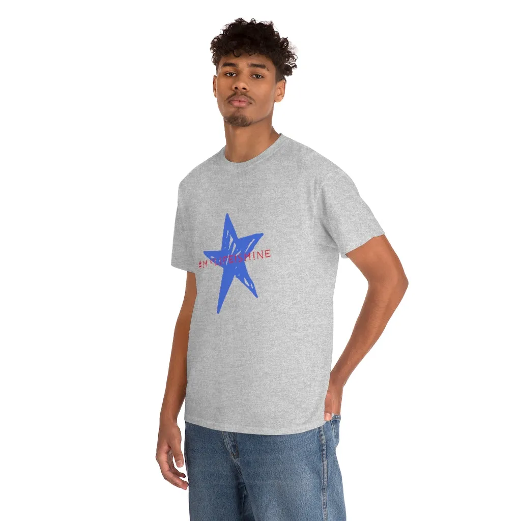 My life is mine Tシャツ（ブルー星）ユニセックス男女兼用