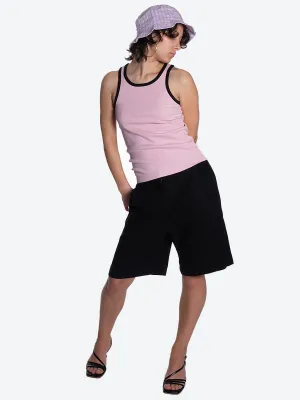 Naja 13 Linen Shorts - Black