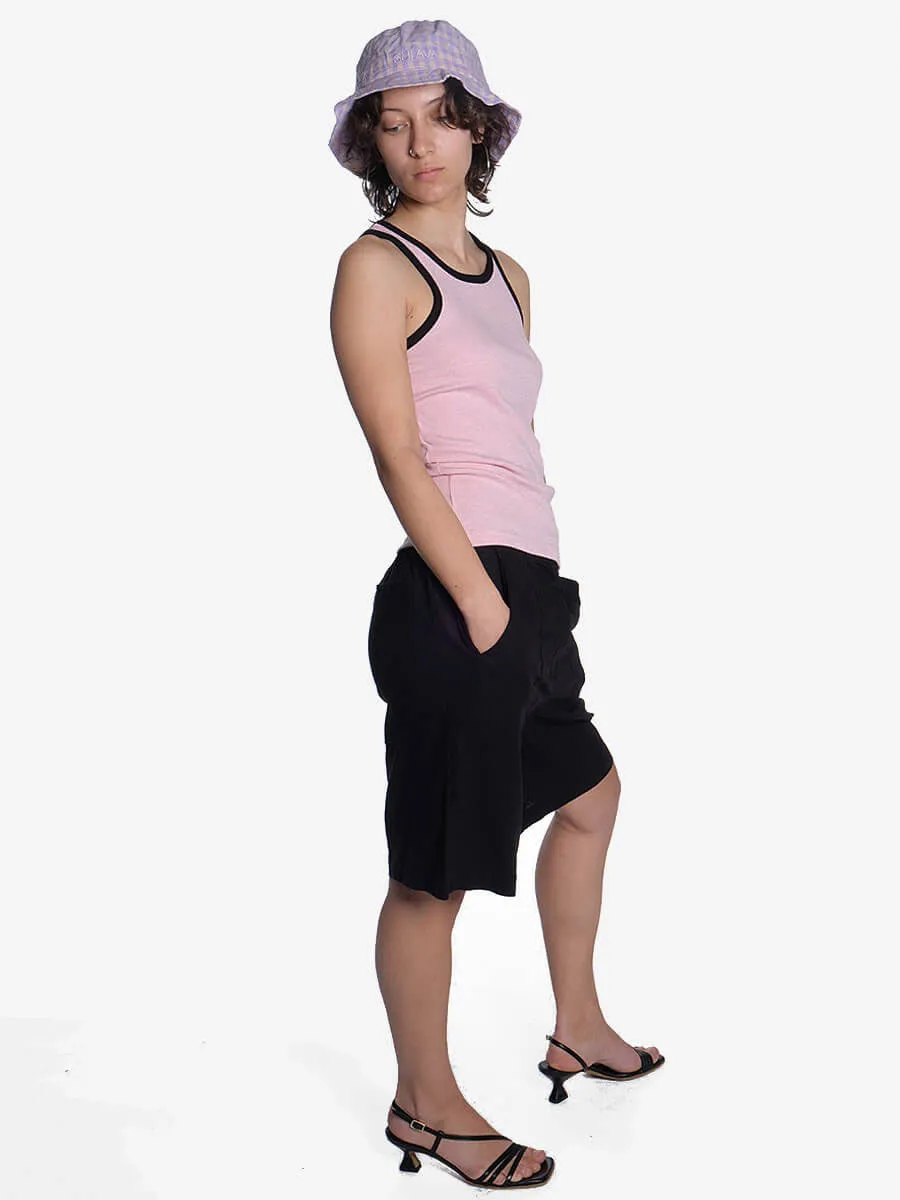 Naja 13 Linen Shorts - Black