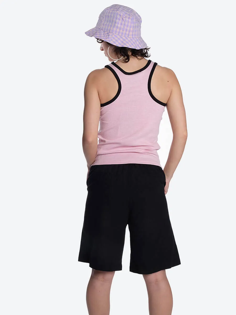 Naja 13 Linen Shorts - Black