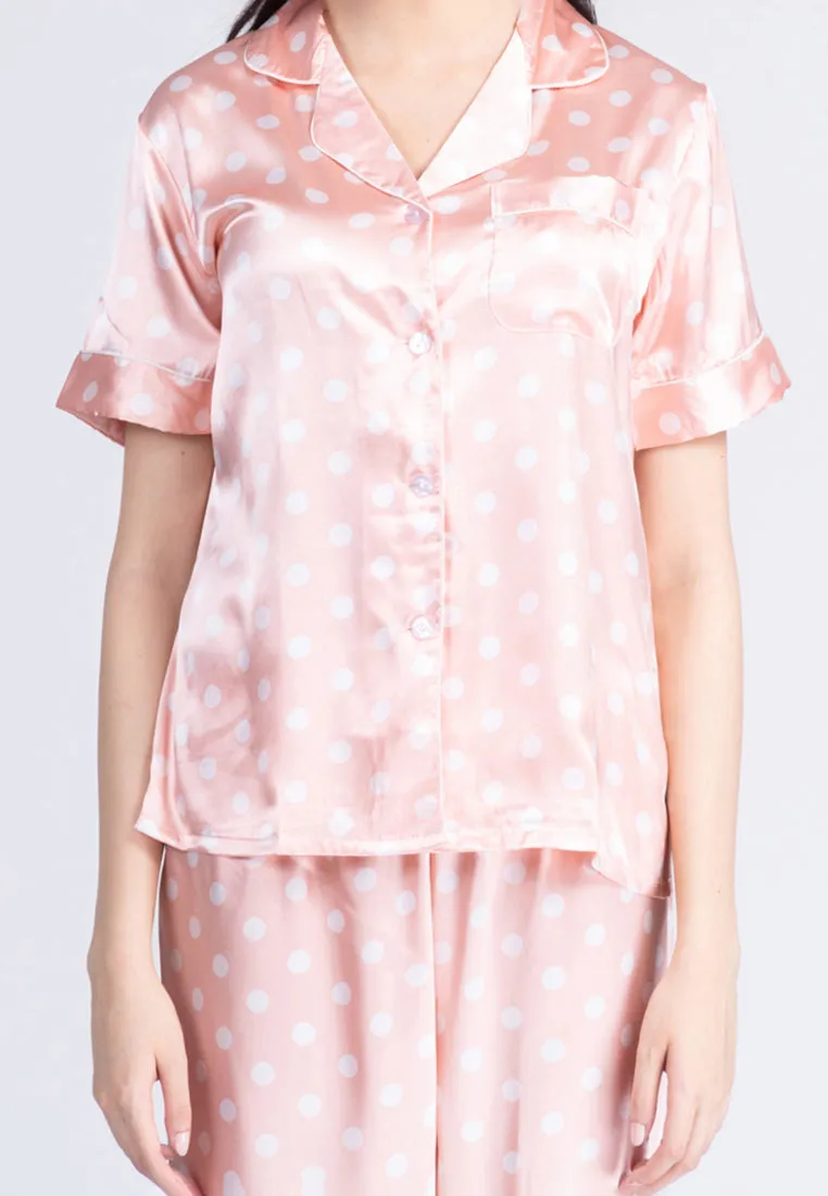 Natasha Silk Shortsleeve Pajama