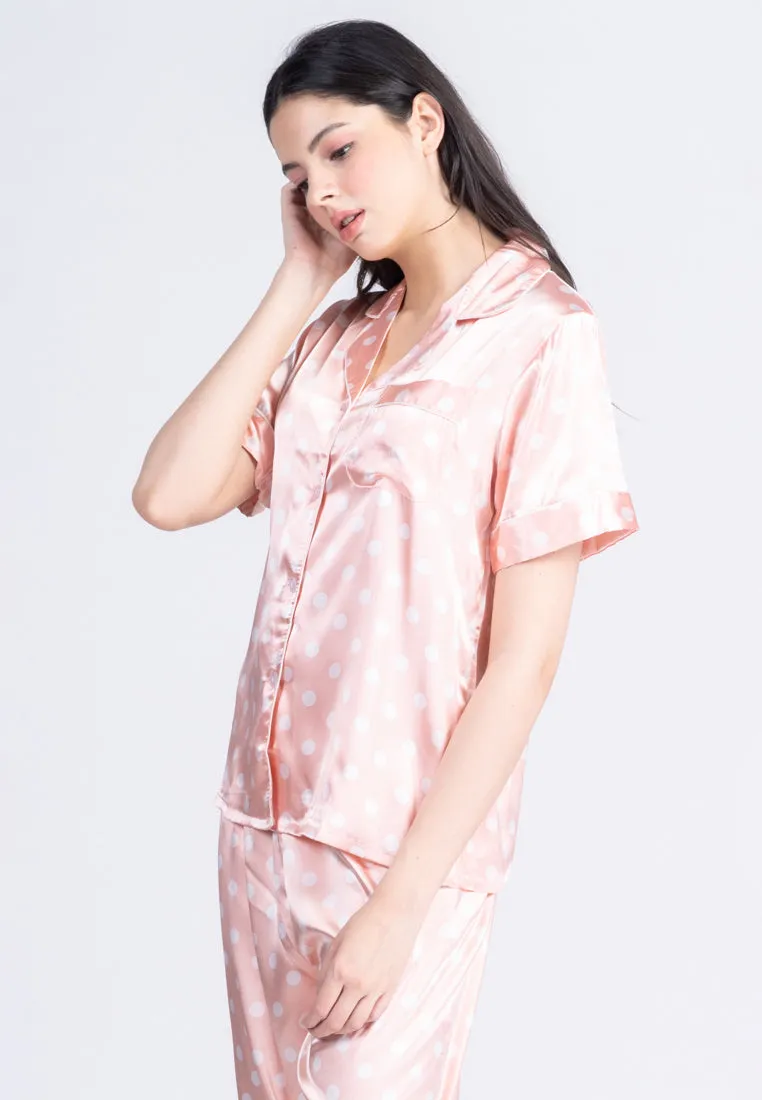 Natasha Silk Shortsleeve Pajama